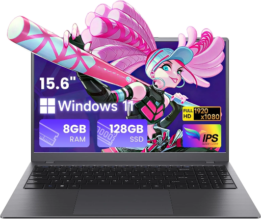 RNRUO 15.6" Laptop Computer 8GB RAM 128GB SSD Deal