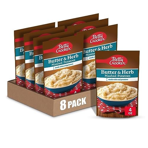 Betty Crocker Butter & Herb Mashed Potatoes 8-Pack