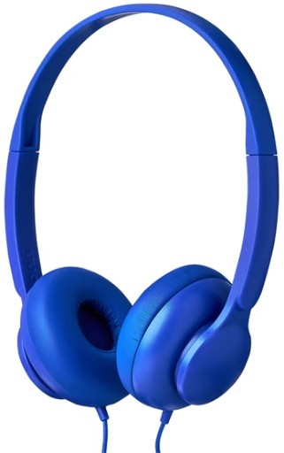 Onn On-Ear Headphones, Pink Or Blue Deal