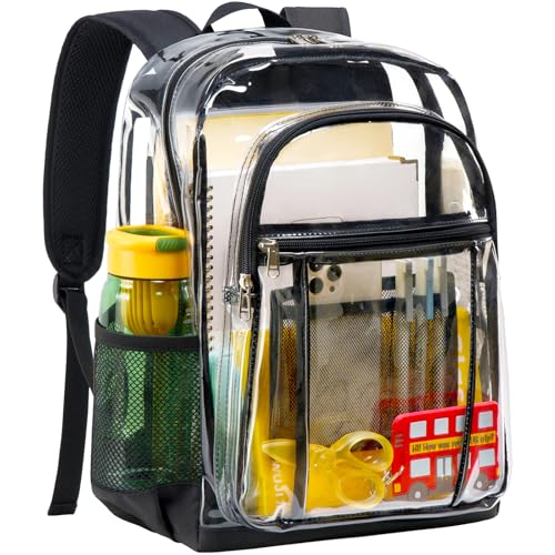 Vorspack Heavy Duty Clear Backpack 16 Inch Deal