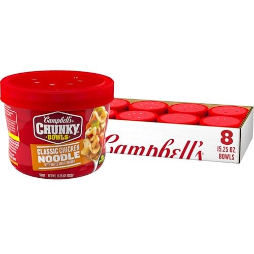 Campbell's Chunky Bowls Classic Chicken Noodle 2 x 8-Pack 15.25-Oz Deal
