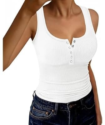 Henley Tank Top