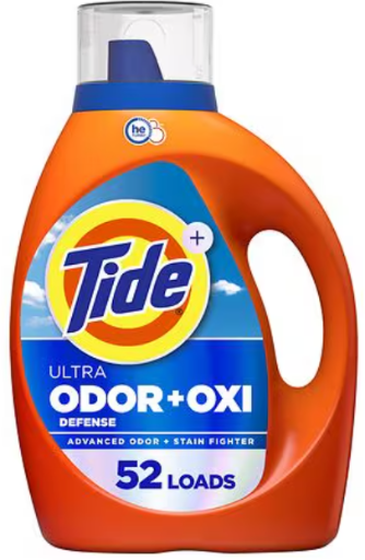 Tide Liquid Laundry Detergent, Ultra Odor Defense Plus Oxi, 73.0 fl oz