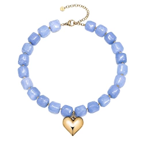 Chunky Colorful Beaded Necklaces for Women Trendy Big Large Bead Necklace Deal