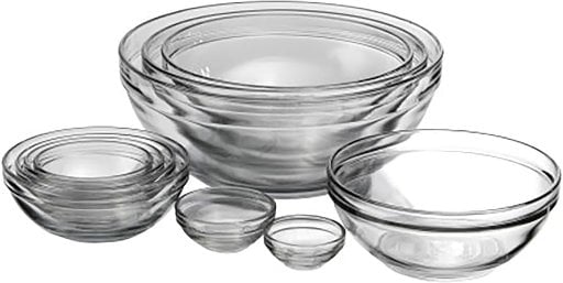 Anchor Hocking 10-Piece Glass Mixing Bowls Set Deal