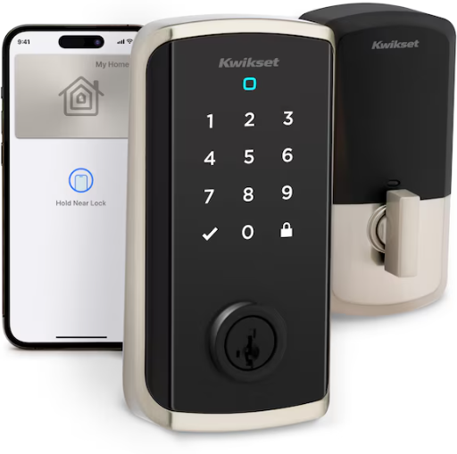 Kwikset Halo Select Plus Wi-Fi + Matter + Apple Home Keys Compatible Electronic Deadbolt Lock 