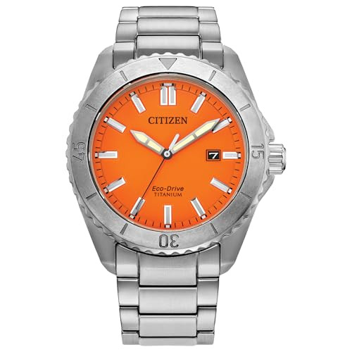 Citizen Men's Eco-Drive Brycen Sport Casual Watch, Silver-Tone Super Titanium Case