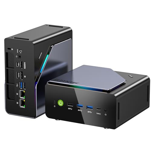 GMKtec K12 Gaming Mini PC Oculink AMD Ryzen 7 H 255 (Upgraded 8745HS) 32GB DDR5 RAM 512GB SSD