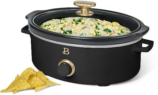 Beautiful by Drew Barrymore 2.5-Quart Dip and Serve Manual Slow Cooker