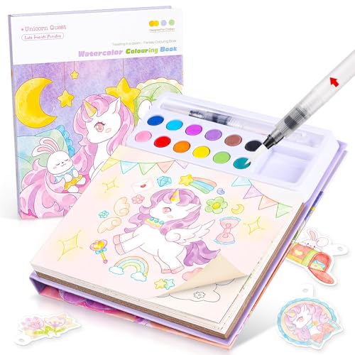 Accevo Water Painting Book for Toddlers Mess Free Unicorn Paint Set Deal
