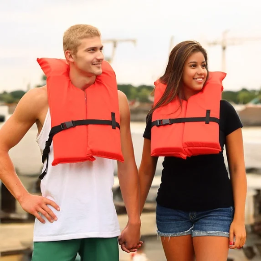 Ozark Trail Unisex Adult Type II PFD Life Jacket with Adjustable Belt, 1-Pack Deal