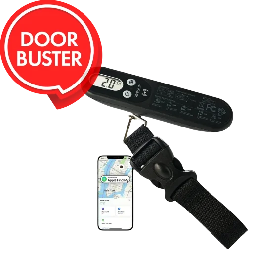 Slide Innovations "Find My" Luggage Tracker and Digital Scale
