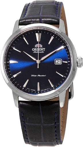 ORIENT Automatic Blue Dial Blue Leather Men's Watch