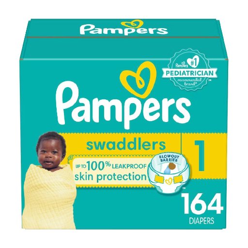 Pampers Swaddlers Diapers on Sale (Target via eBay)