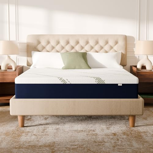 Konfein 10" Queen Memory Foam Mattress