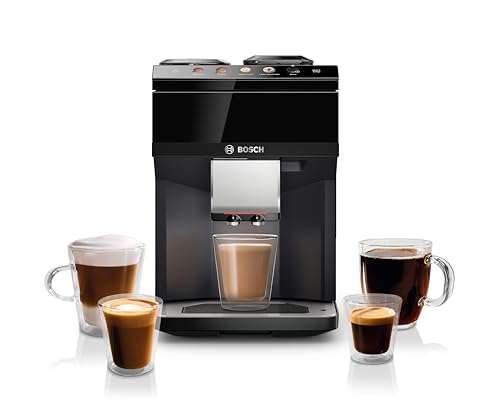 Bosch 500 Series Fully Automatic Coffee, Espresso Machine - Black | Double Cup, Large Bean Capacity, 9 Coffee and Milk-Based Drinks Deal