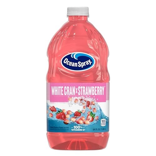 Ocean Spray White Cran-Strawberry Juice Drink 64-Oz Deal
