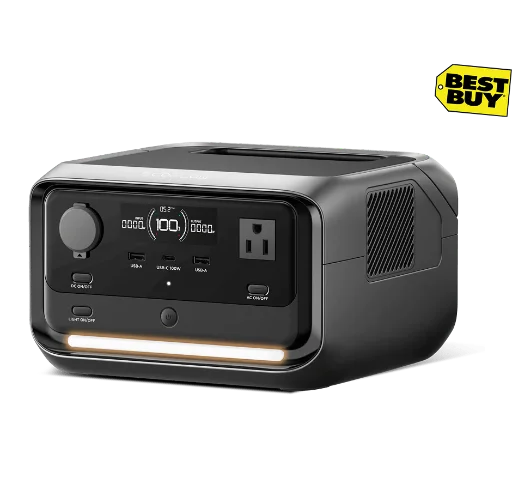 EcoFlow River 3 Plus 268Wh Portable Power Station (268 Wh Capacity)