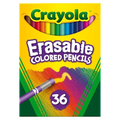 Crayola Erasable Colored Pencils (36 Count)
