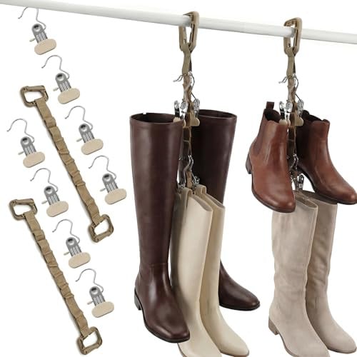 WVX Boot Hangers for Closet -2 Pack Deal