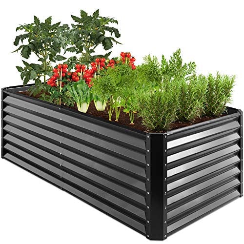 Best Choice Products 269 Gallon Outdoor Metal Raised Garden Bed Deal