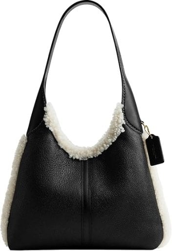 (Prime Deal) COACH Brooklyn Shoulder Bag in Shearling Deal