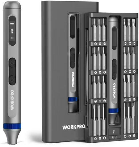 WORKPRO 52-in-1 3.7V Electric Precision Screwdriver Set