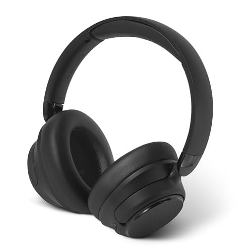 Amazon Basics Hybrid Active Noise Cancelling Headphones, Wireless Bluetooth 5.3