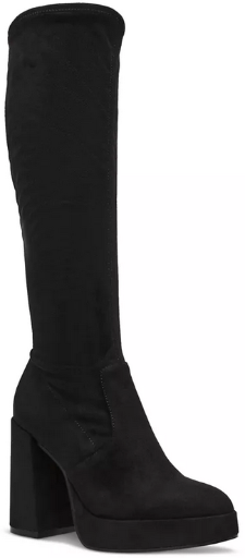 Steve Madden Women's Twain Platform Knee-High Stretch Boots Deal