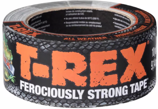 T-Rex Extra Strong 1.88 in. W X 10 yd L Gray Solid Duct Tape Deal