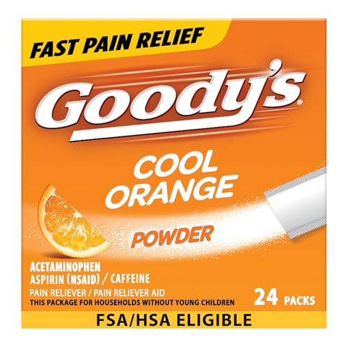 Goody's Extra Strength Headache Powder Cool Orange 24ct