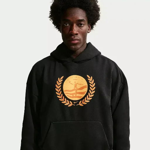 Nike Men's LeBron James Out For Redemption Hoodie (Black)