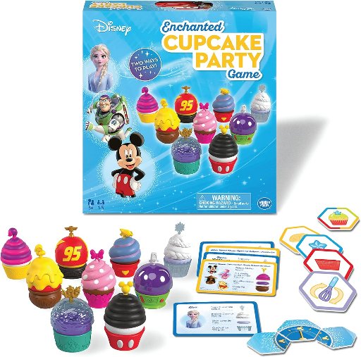Wonder Forge Disney Enchanted Cupcake Party Game Ages 3+