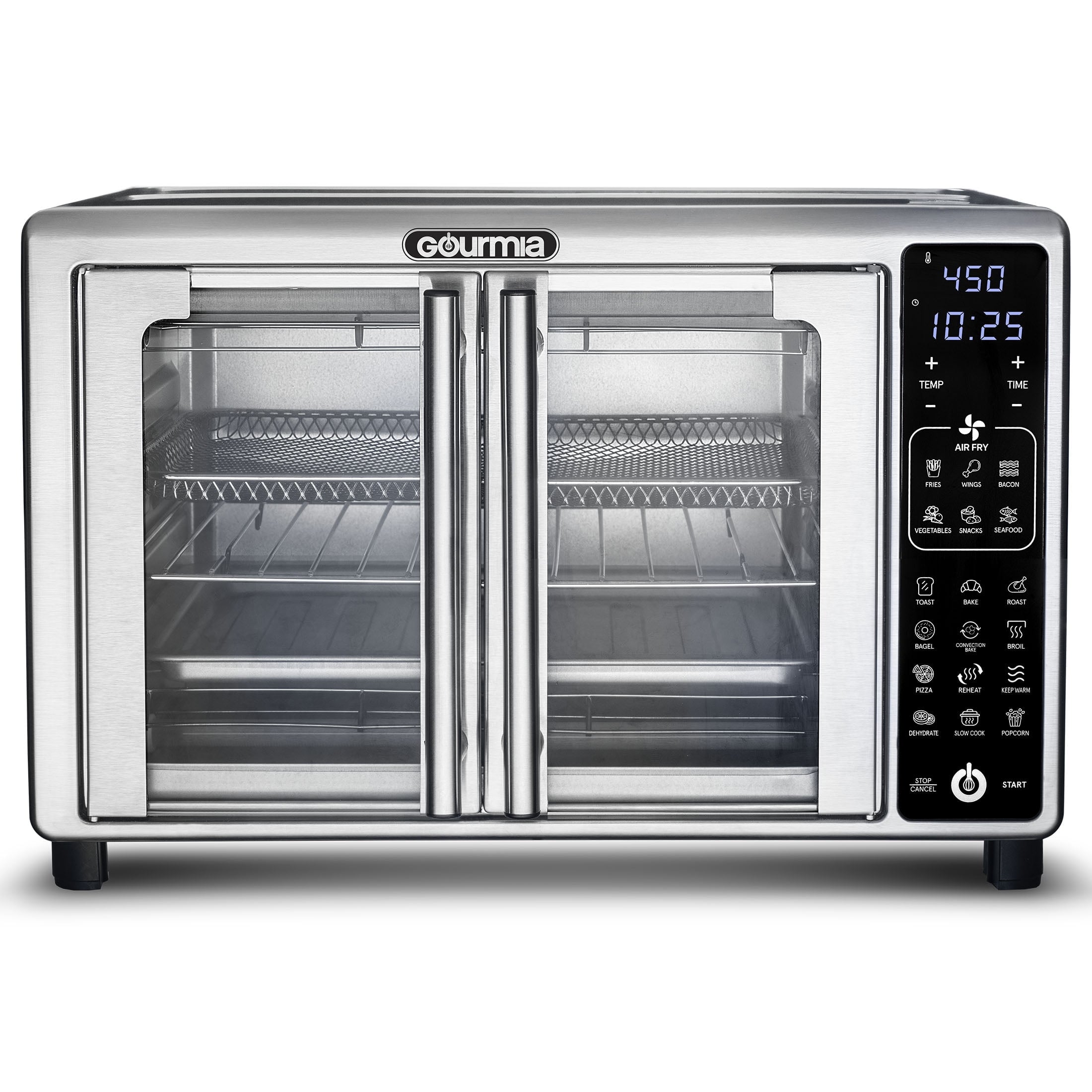 Gourmia 24L French Door 6-Slice Digital Toaster Oven Air Fryer Deal