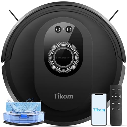 Tikom Robot Vacuum and Mop Combo 5000Pa