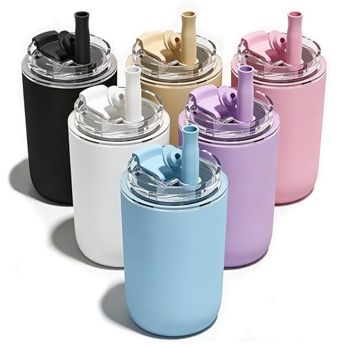 6-Pack 10 oz Insulated Coffee Tumblers