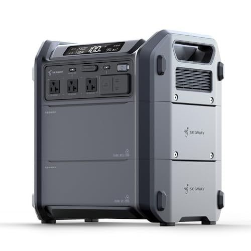 Segway Cube 2000 2048Wh 2200W LiFePO4 Power Station