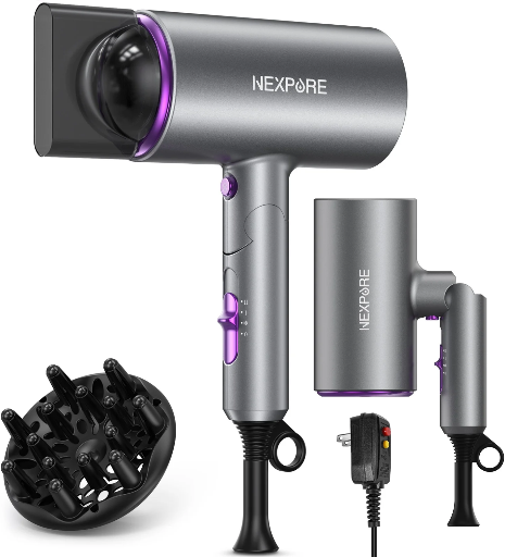 NEXPURE Professional Ionic Hair Dryer with Diffuser and Concentrator  Deal