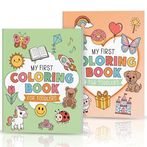 My First Toddler Coloring Books 2-Pack Deal