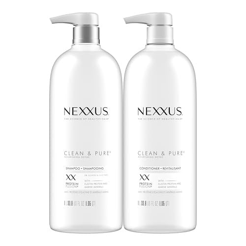 Nexxus Clean and Pure Clarifying Shampoo and Conditioner 2-Pack 33.8 oz