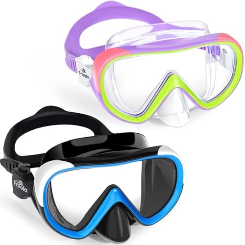 Swimming Goggles for Children with Tempered Glass