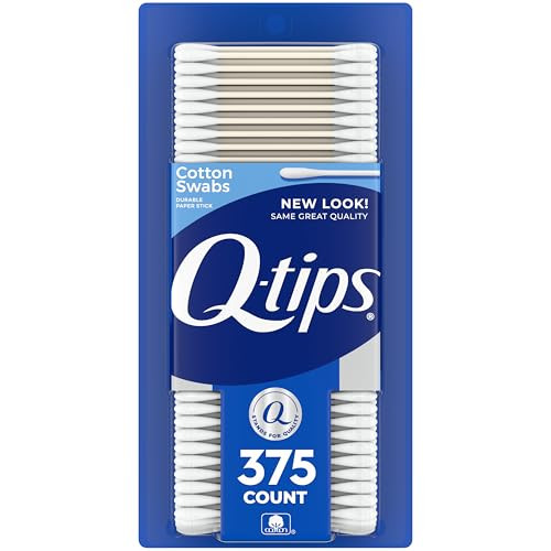 375-Count Q-Tips Cotton Swabs