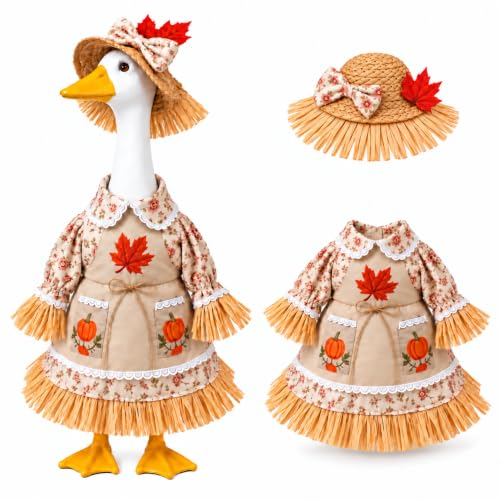 Fall Porch Goose Scarecrow Outfit Deal