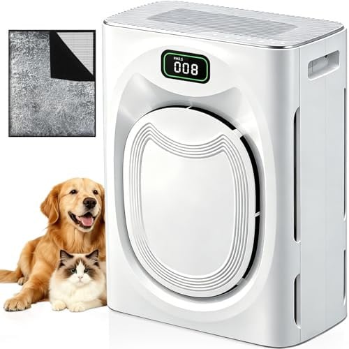 Ken Brown Pet Air Purifier w/ Washable Pre-Filter & H13 HEPA for up to 2500 sq ft