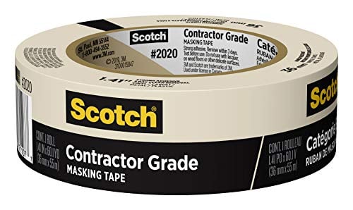 Scotch General Purpose Contractor Grade Masking Tape 1.41'' x 60.1 Yd. Deal