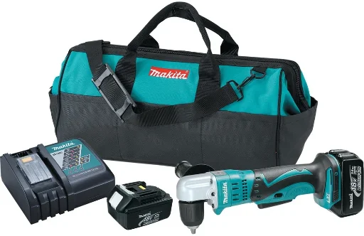 Refurbished Makita XAD02-R 18V LXT Right Angle Drill Kit with 2 3Ah Batteries Deal