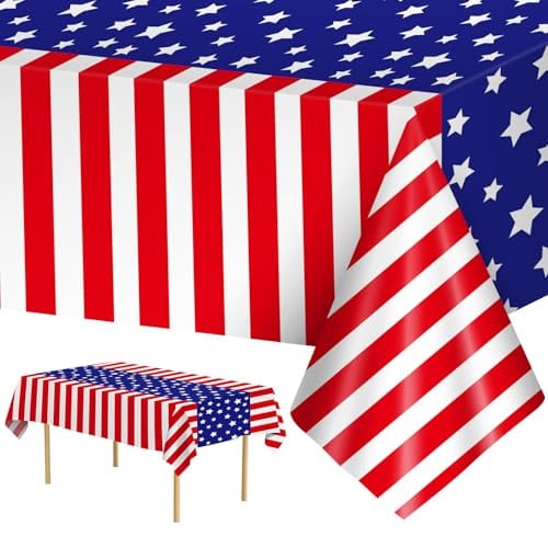 Patriotic Tablecloths 3 Pcs