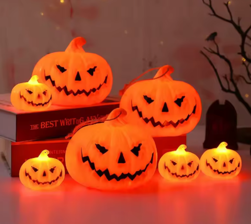 Small Pumpkin Lantern Lamps