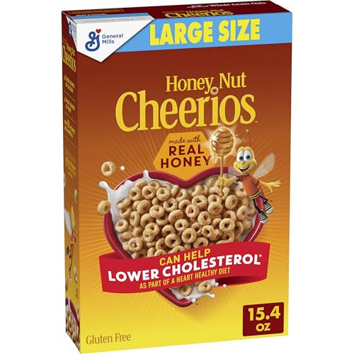 Honey Nut Cheerios Cereal, 15.4 Oz.
