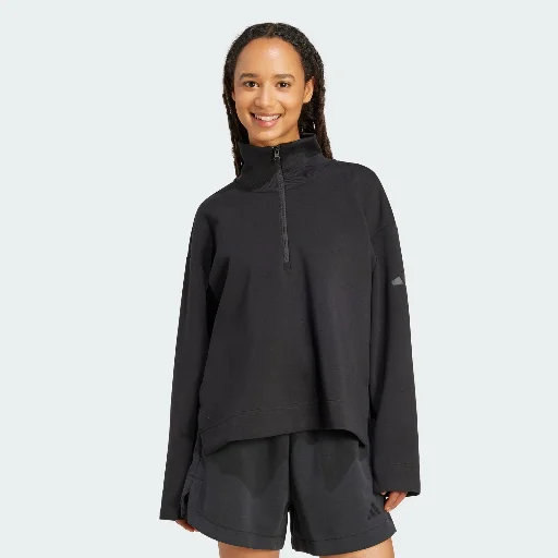 Adidas Women's Soft Lux 1/4-Zip Pullover Deal
